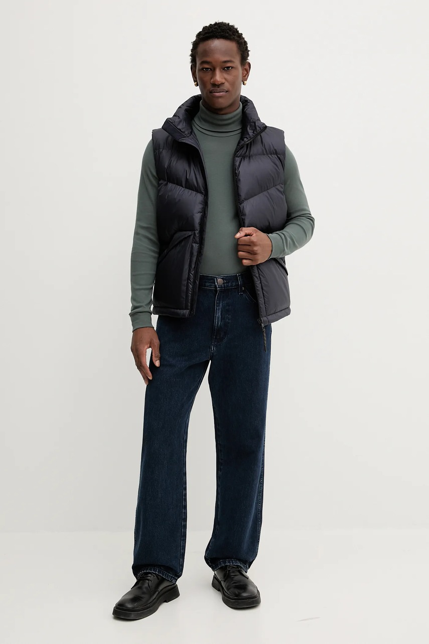 Пуховая безрукавка Marc OPolo цвет синий зимняя 5000007323