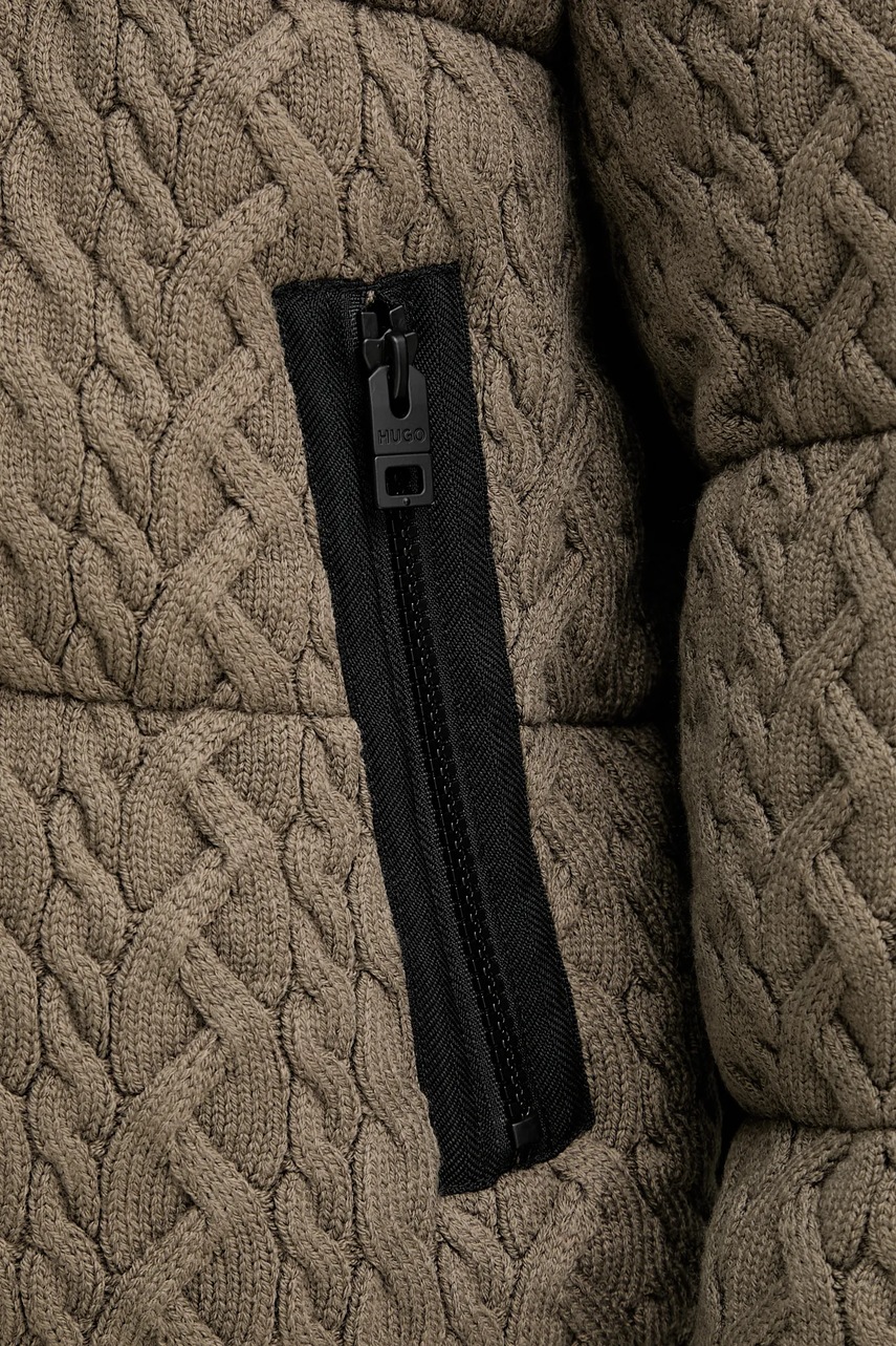 Bunda s příměsí vlny HUGO Benovo2541 (obrázek 5)