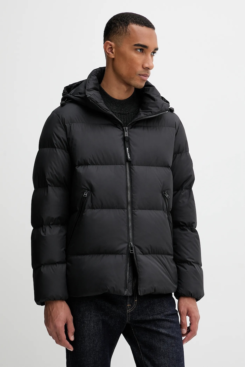 Levně Péřová bunda Marc O'Polo černá barva, zimní, M29096070152