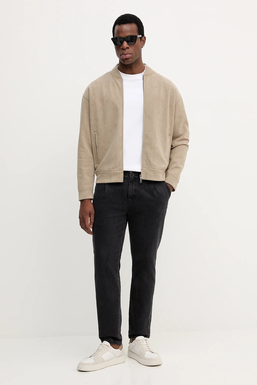 Вельветовая куртка Liu Jo цвет зелёный демисезонная QF5159.T215A