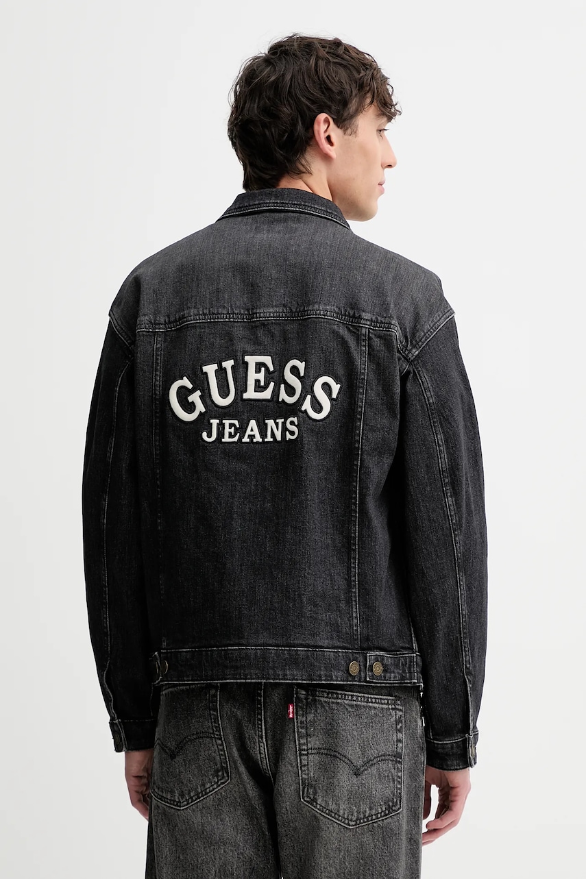 Rifľová bunda Guess Jeans