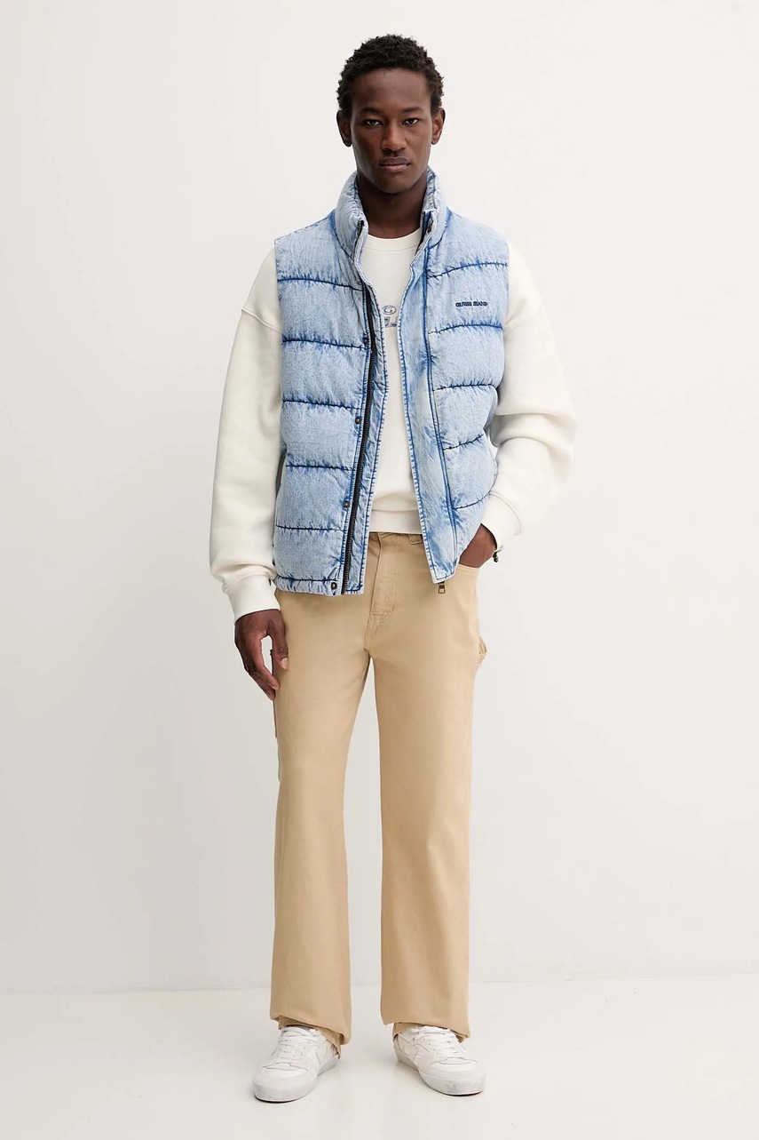 Джинсовая безрукавка Guess Jeans зимняя M5BN81 D6181