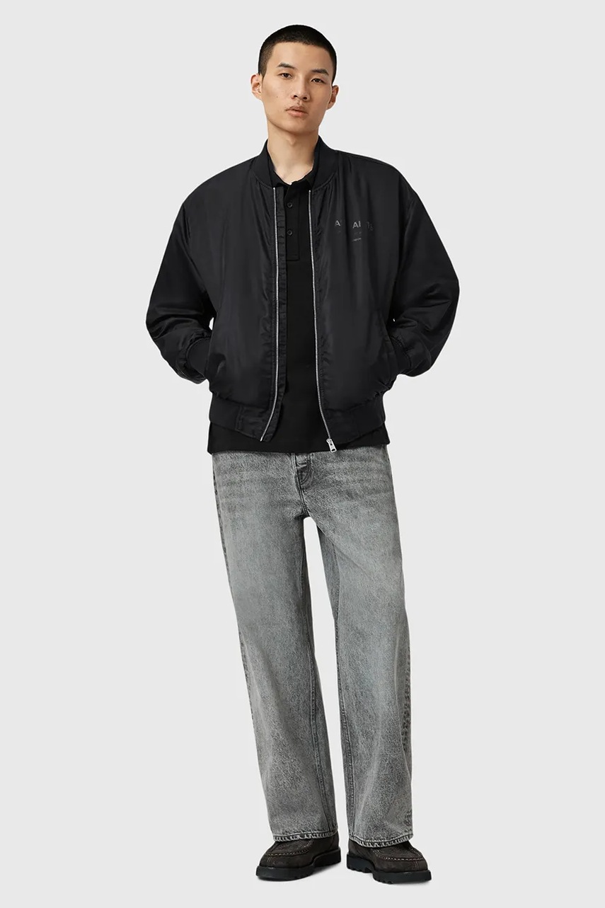 Bomber bunda AllSaints FUTURE (obrázek 7)