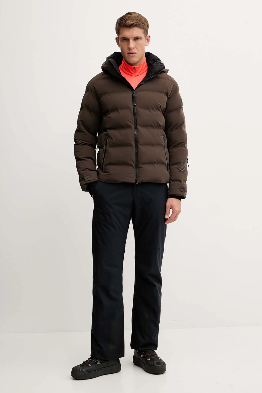 Μπουφάν για σκι BOGNER Fire+Ice TEC-LUKA χρώμα: καφέ, 34109137 φωτογραφία