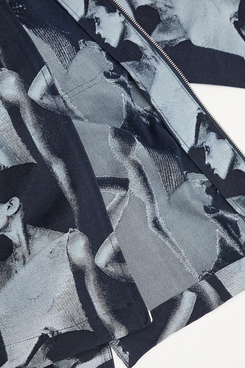 Βαμβακερό μπουφάν Wales Bonner Jet Zip Jacket φωτογραφία