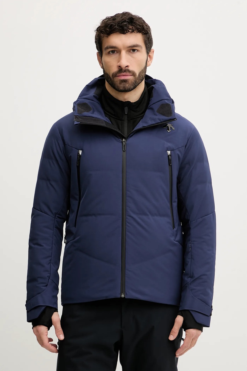 Πουπουλένιο μπουφάν για σκι Descente HYBRID DOWN JACKET χρώμα: ναυτικό μπλε, DW5FDJ06MU φωτογραφία