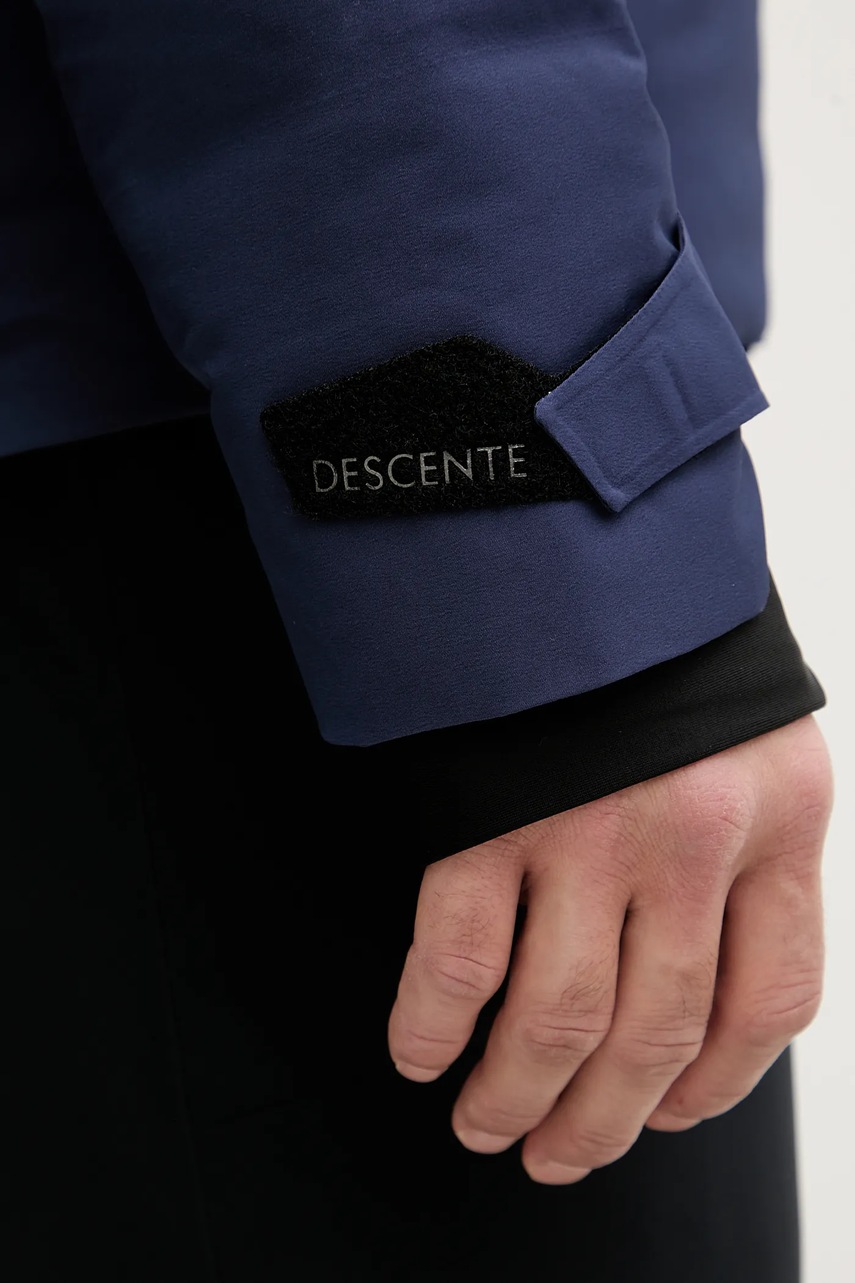 Πουπουλένιο μπουφάν για σκι Descente HYBRID DOWN JACKET χρώμα: ναυτικό μπλε, DW5FDJ06MU φωτογραφία