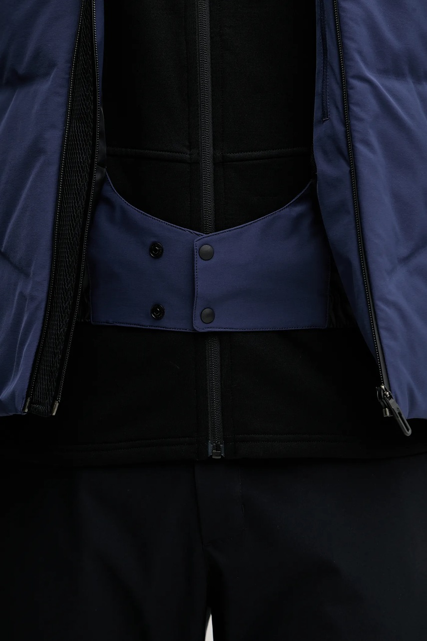 Πουπουλένιο μπουφάν για σκι Descente HYBRID DOWN JACKET χρώμα: ναυτικό μπλε, DW5FDJ06MU φωτογραφία