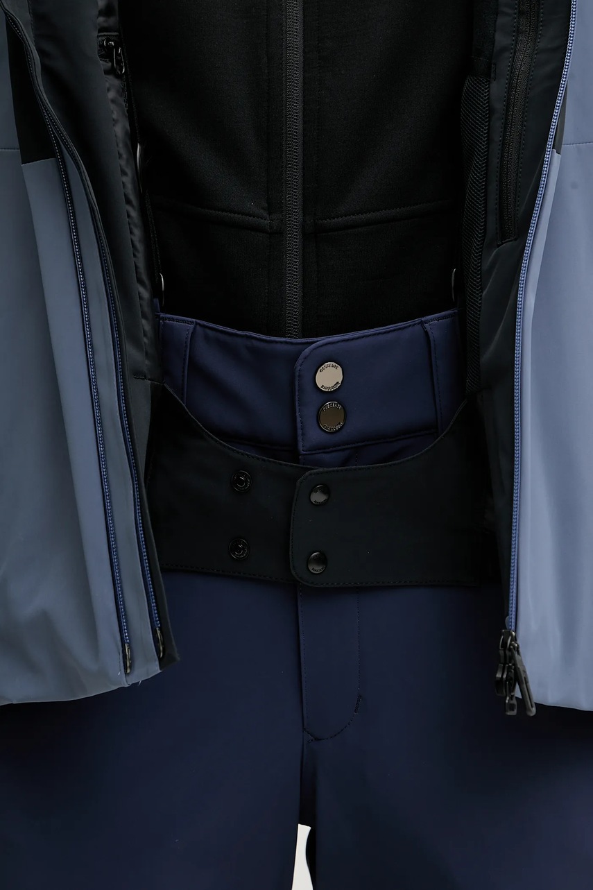 Μπουφάν για σκι Descente SWISS JACKET χρώμα: μπλε, DW5FJK02MU φωτογραφία