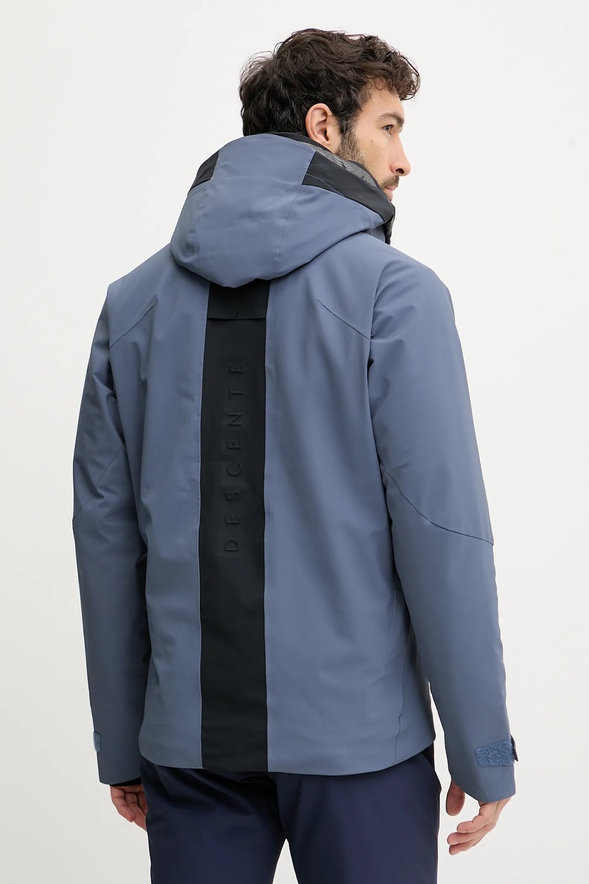 Μπουφάν για σκι Descente SWISS JACKET χρώμα: μπλε, DW5FJK02MU φωτογραφία