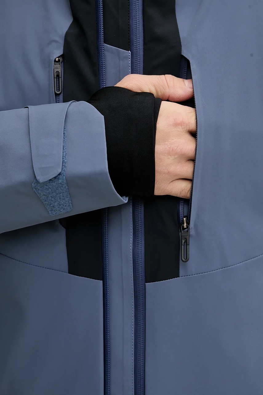 Μπουφάν για σκι Descente SWISS JACKET χρώμα: μπλε, DW5FJK02MU φωτογραφία