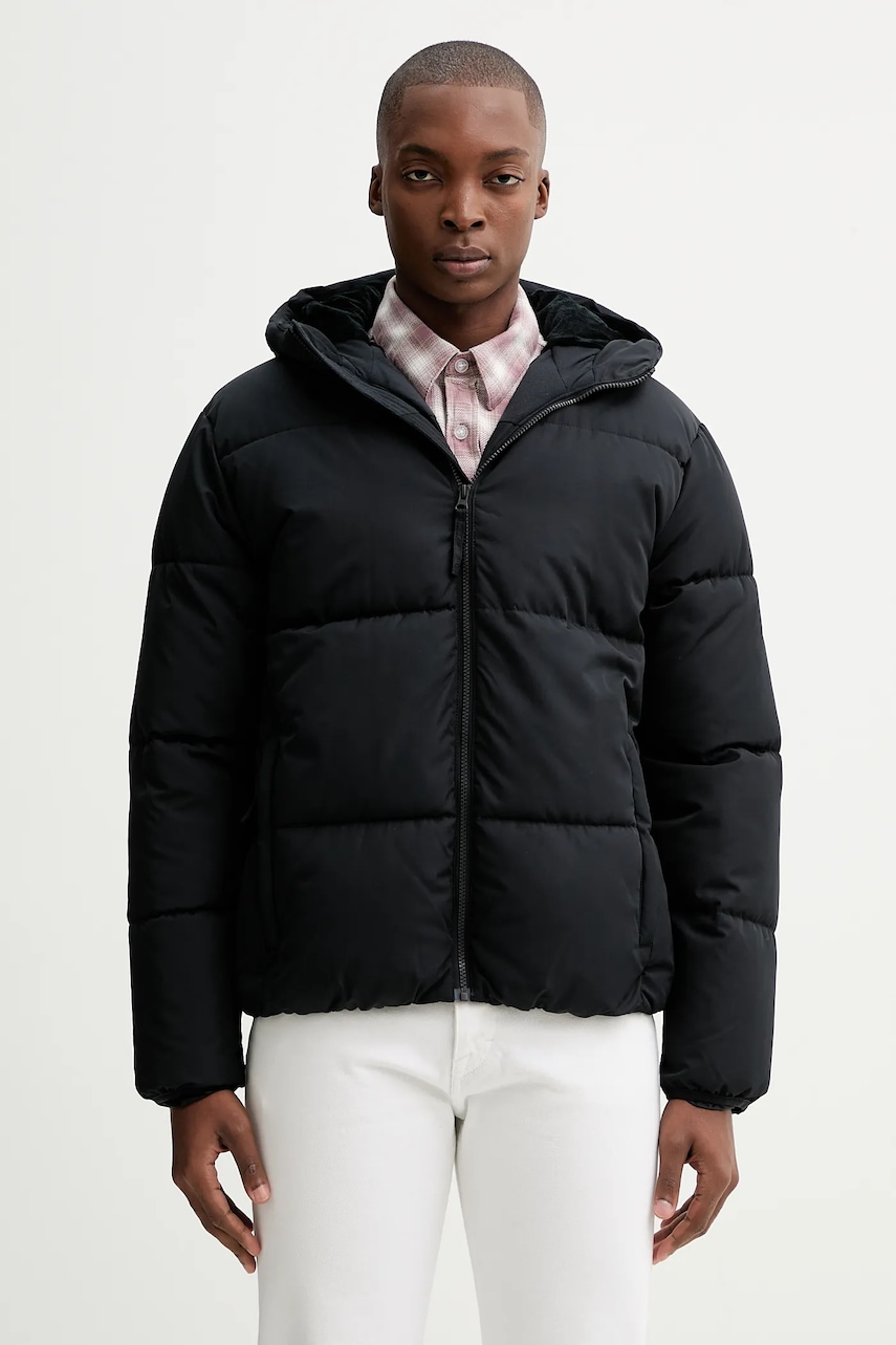 Hollister Co. geacă culoarea negru, KI332-5063-900