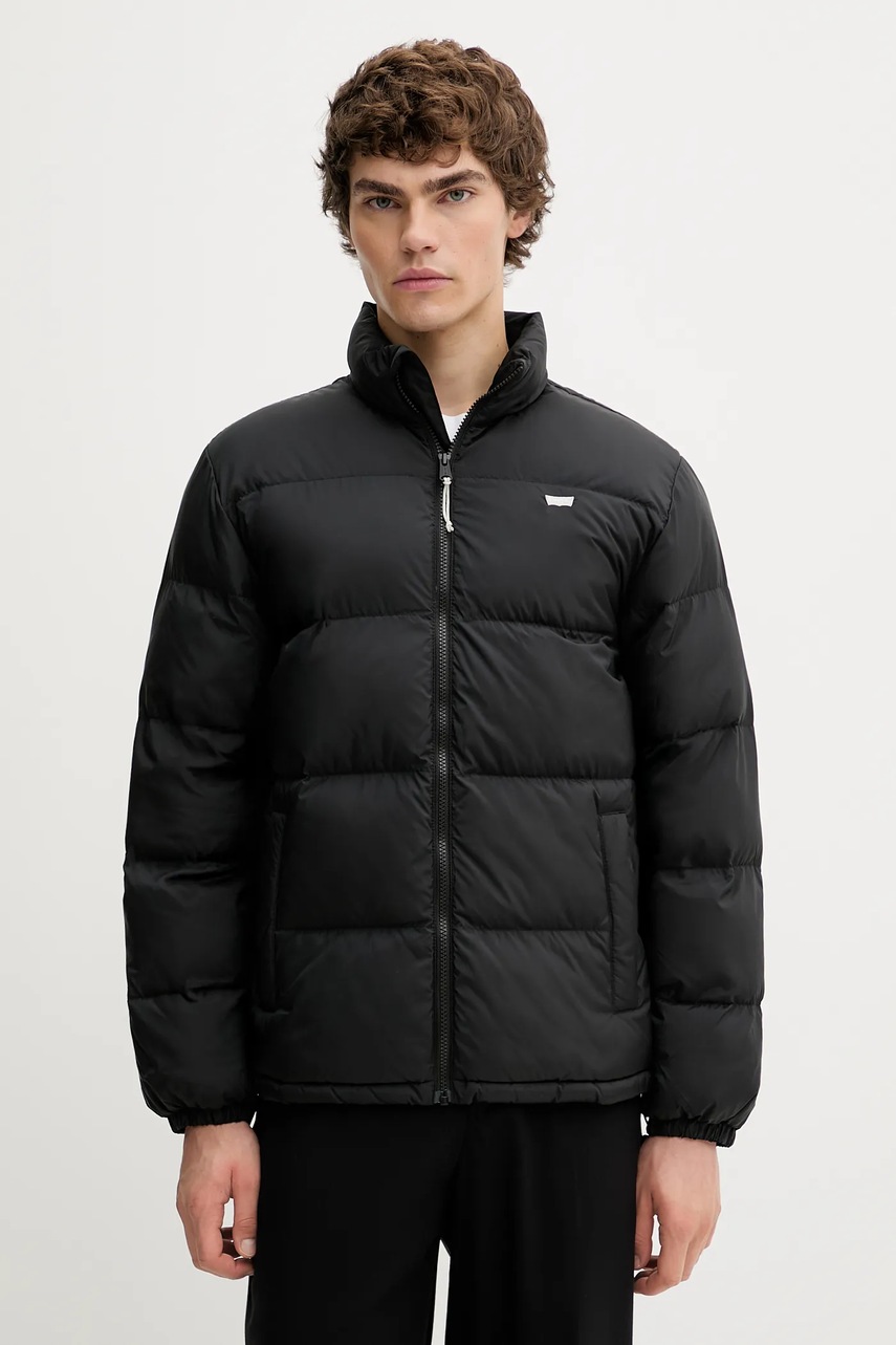 Levi\'s geacă culoarea negru, de iarnă, A8568
