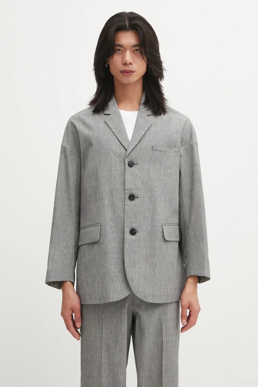 Visvim jachetă cu lână HAMMONS JKT SANTOME