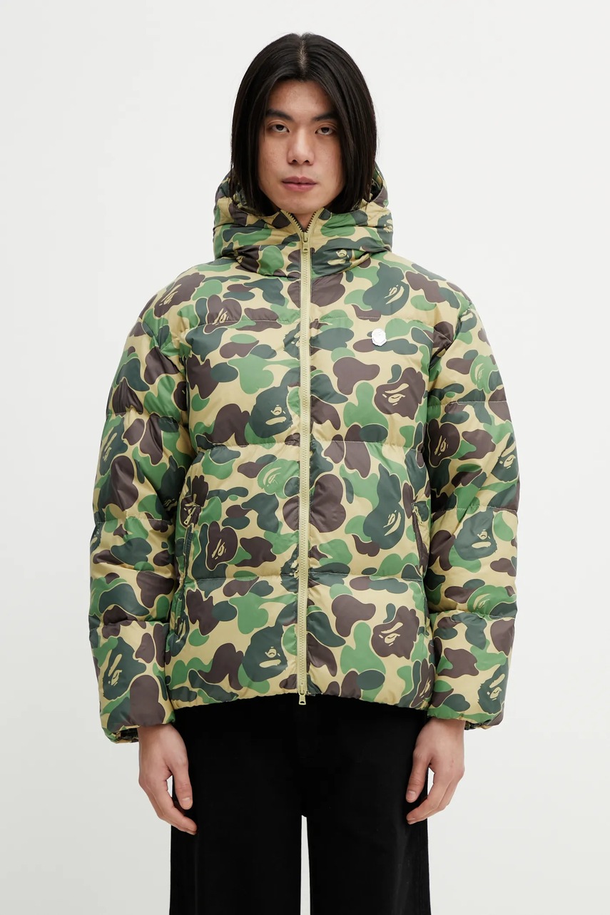 A Bathing Ape kurtka puchowa ABC Camo