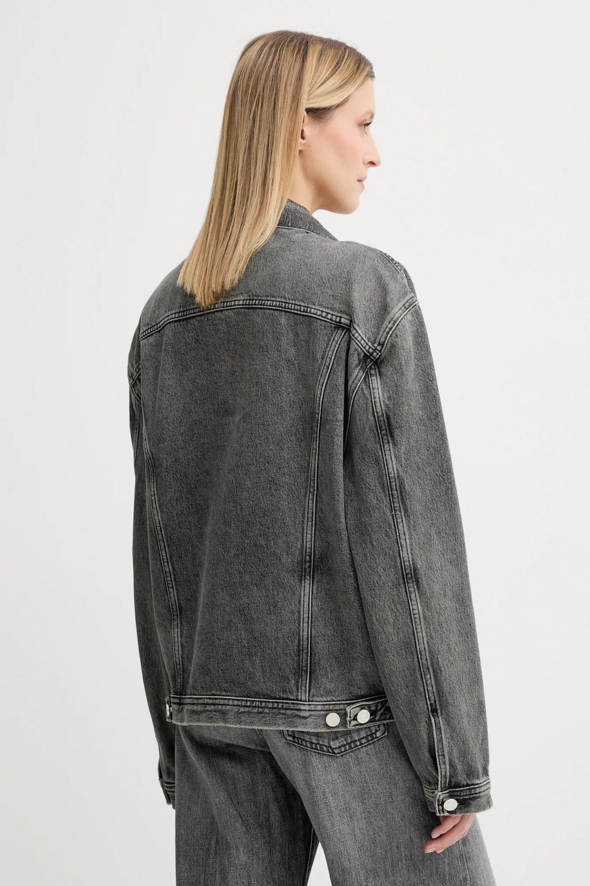 Τζιν μπουφάν Won Hundred χρώμα: γκρι, 3860-15098 φωτογραφία