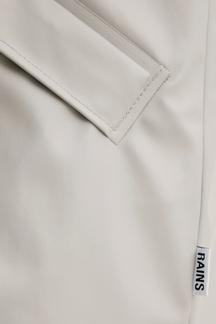 Μπουφάν Rains 12020 Long Jacket χρώμα: γκρι, 12020 φωτογραφία