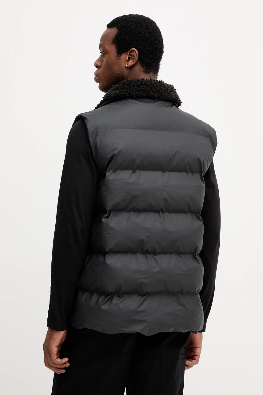 Αμάνικο μπουφάν Rains 17220 Alta Vision Puffer Vest χρώμα: μαύρο, 17220 φωτογραφία