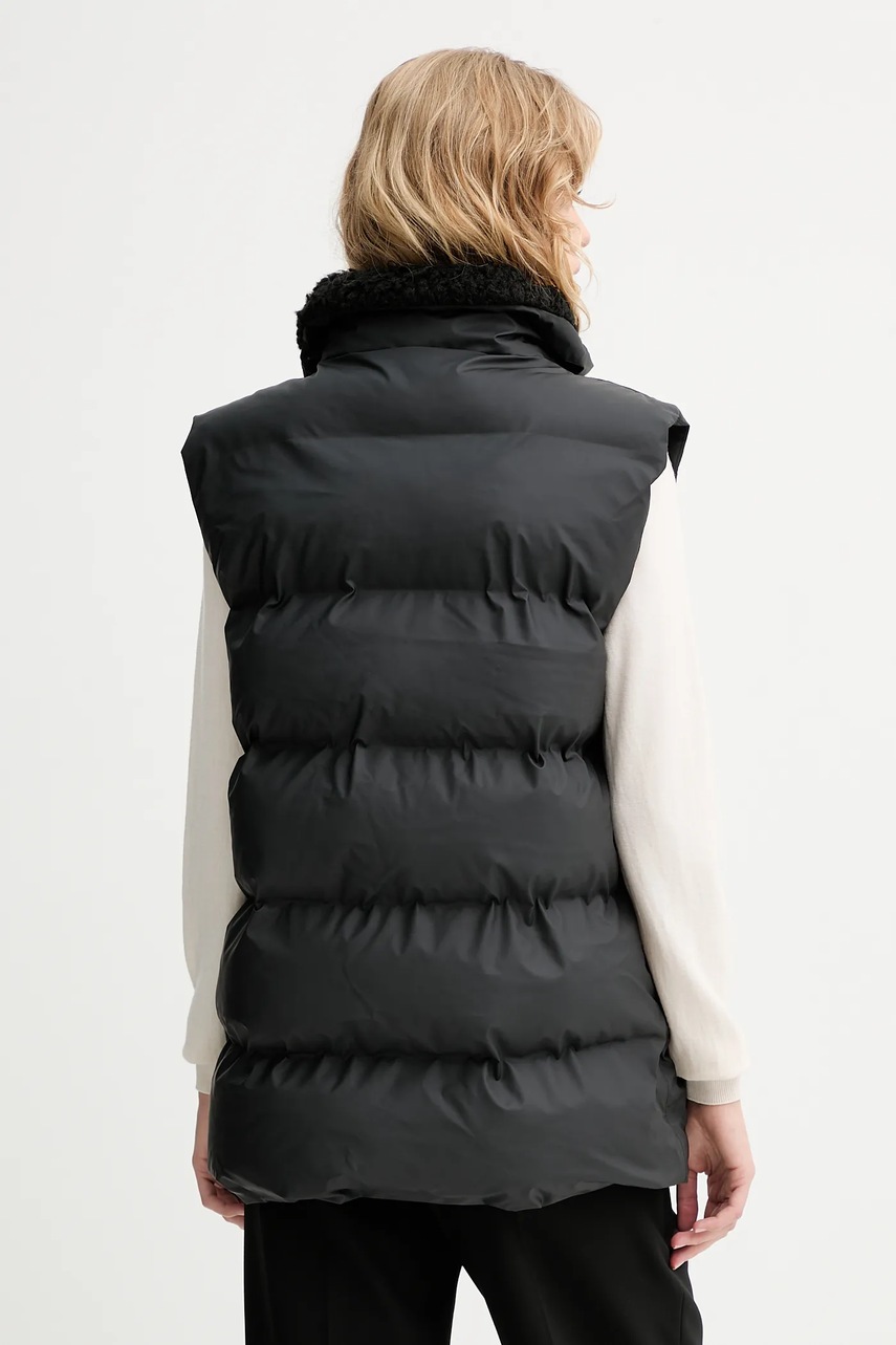 Αμάνικο μπουφάν Rains 17220 Alta Vision Puffer Vest χρώμα: μαύρο, 17220 φωτογραφία