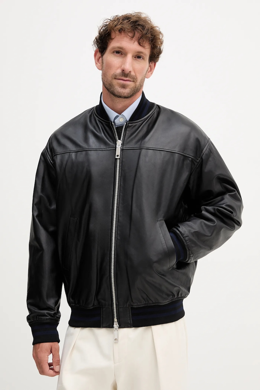 Kožená bunda bomber MAX&Co.