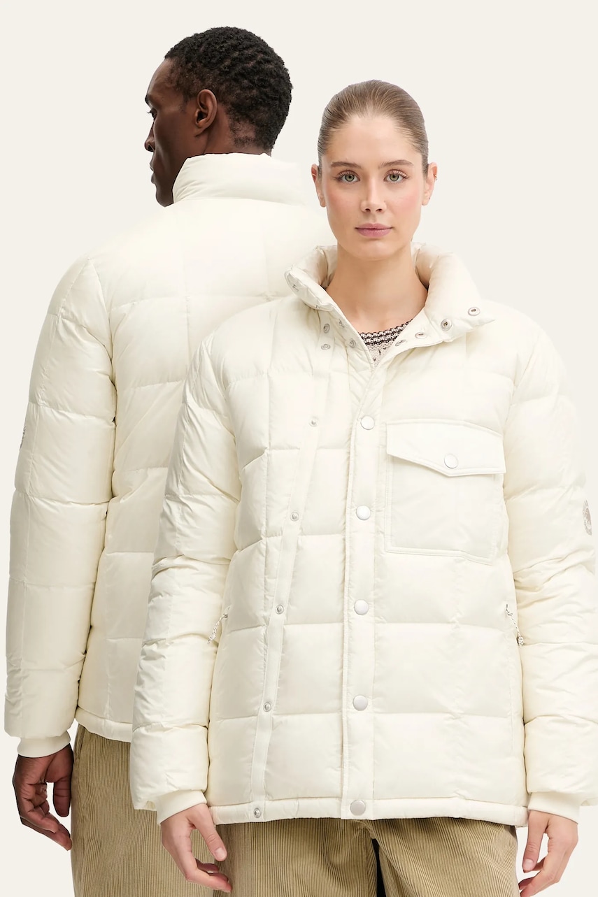 Mammut geacă de puf Mammut x Cabourn Direttissima culoarea bej, de iarnă, 1013.04250