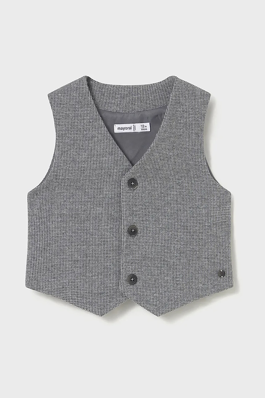 Mayoral vestă copii culoarea gri, 2349