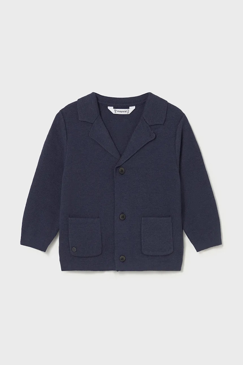 Mayoral sacou pentru bebeluși culoarea bleumarin, 2418