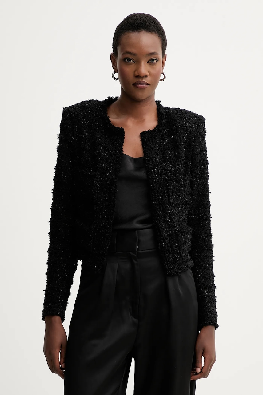 IRO sacou culoarea negru, desfacut, uni, WP07SAFIRA