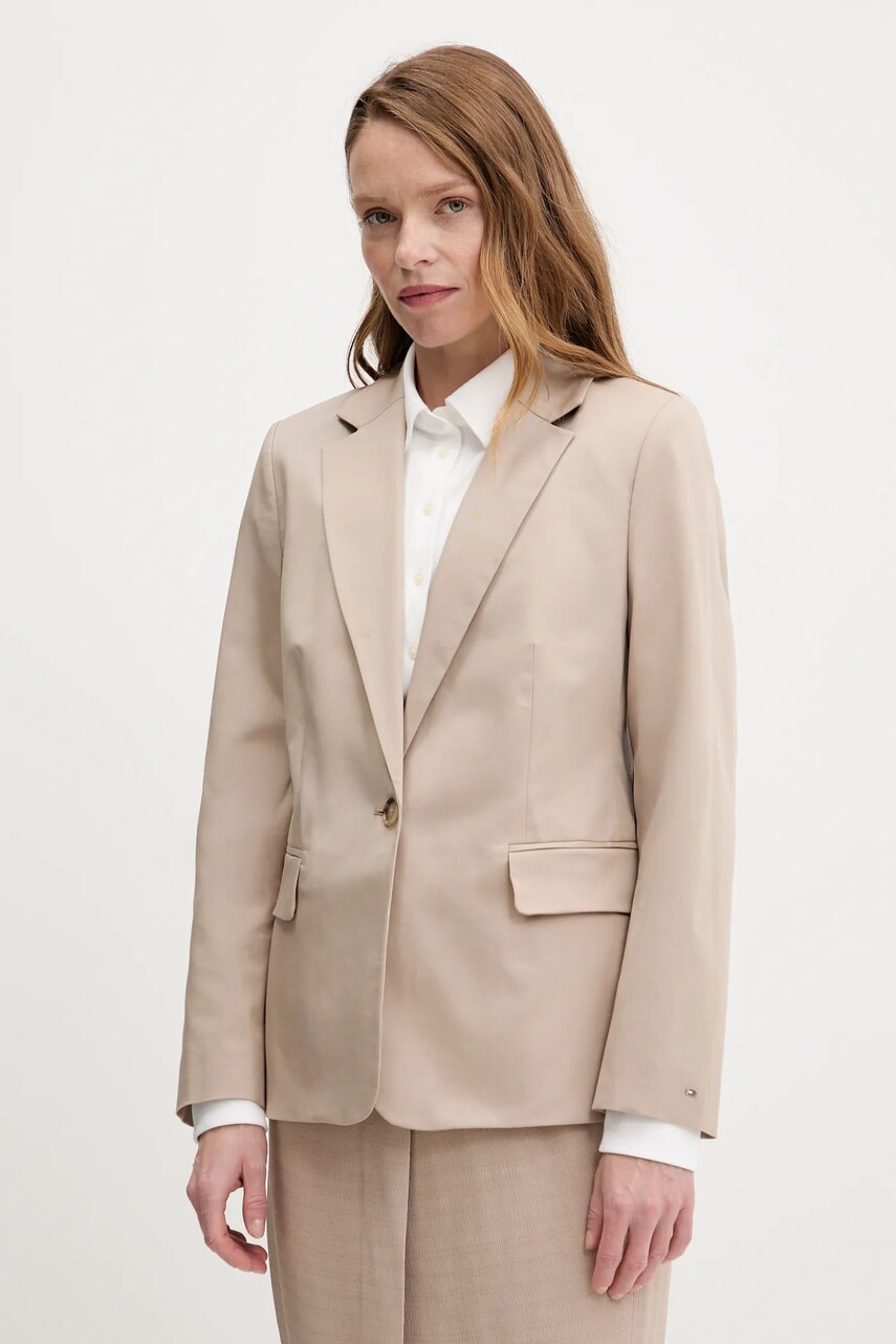 Sako Tommy Hilfiger béžová barva, WW0WW47179
