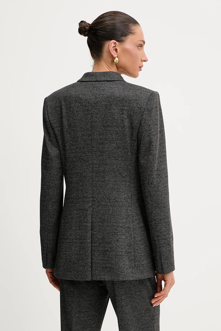 Σακάκι BOSS χρώμα: γκρι, 50545978 φωτογραφία