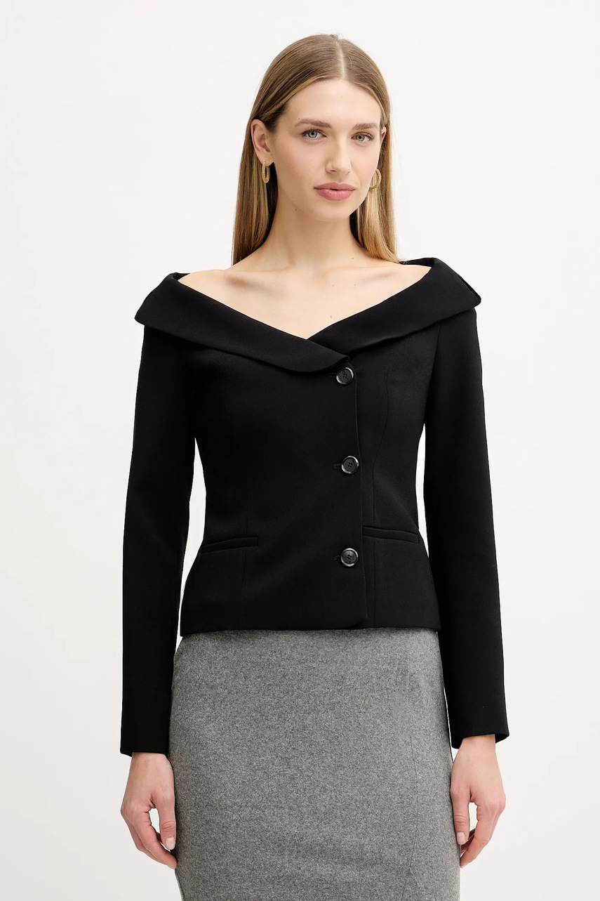 Levně Sako Pinko černá barva, 106132 A304