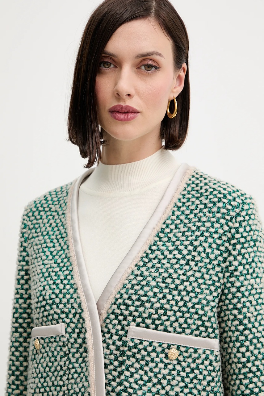 Vlněná bunda Forte Forte (obrázek 5)