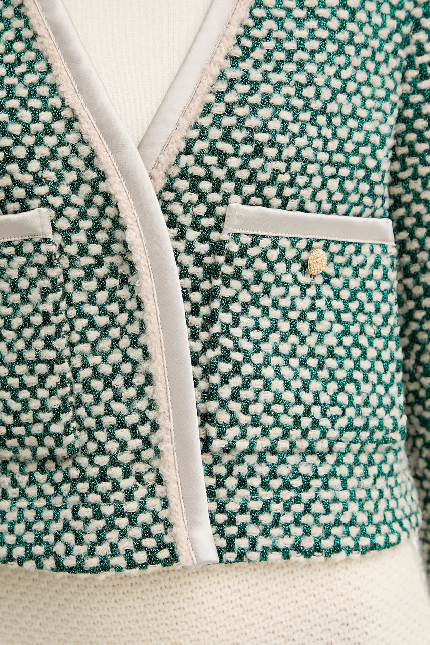 Vlněná bunda Forte Forte (obrázek 6)