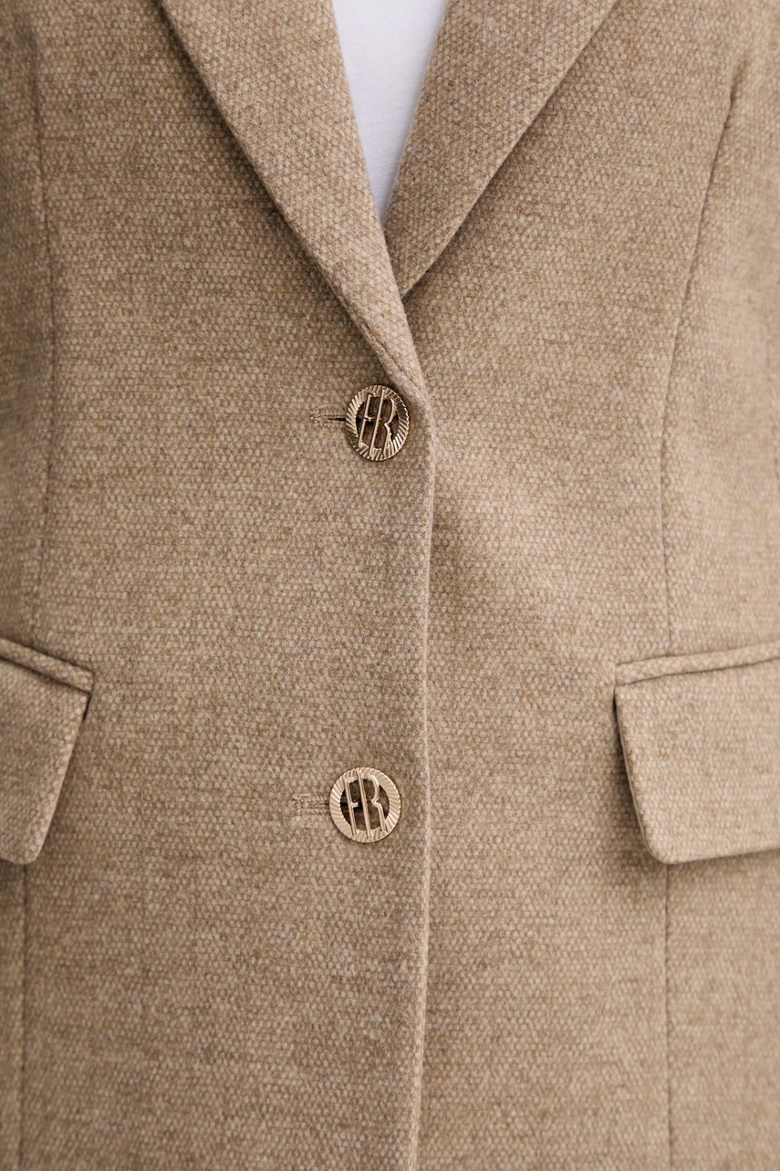 Μπλέιζερ με μίγμα μαλλιού Fracomina φωτογραφία