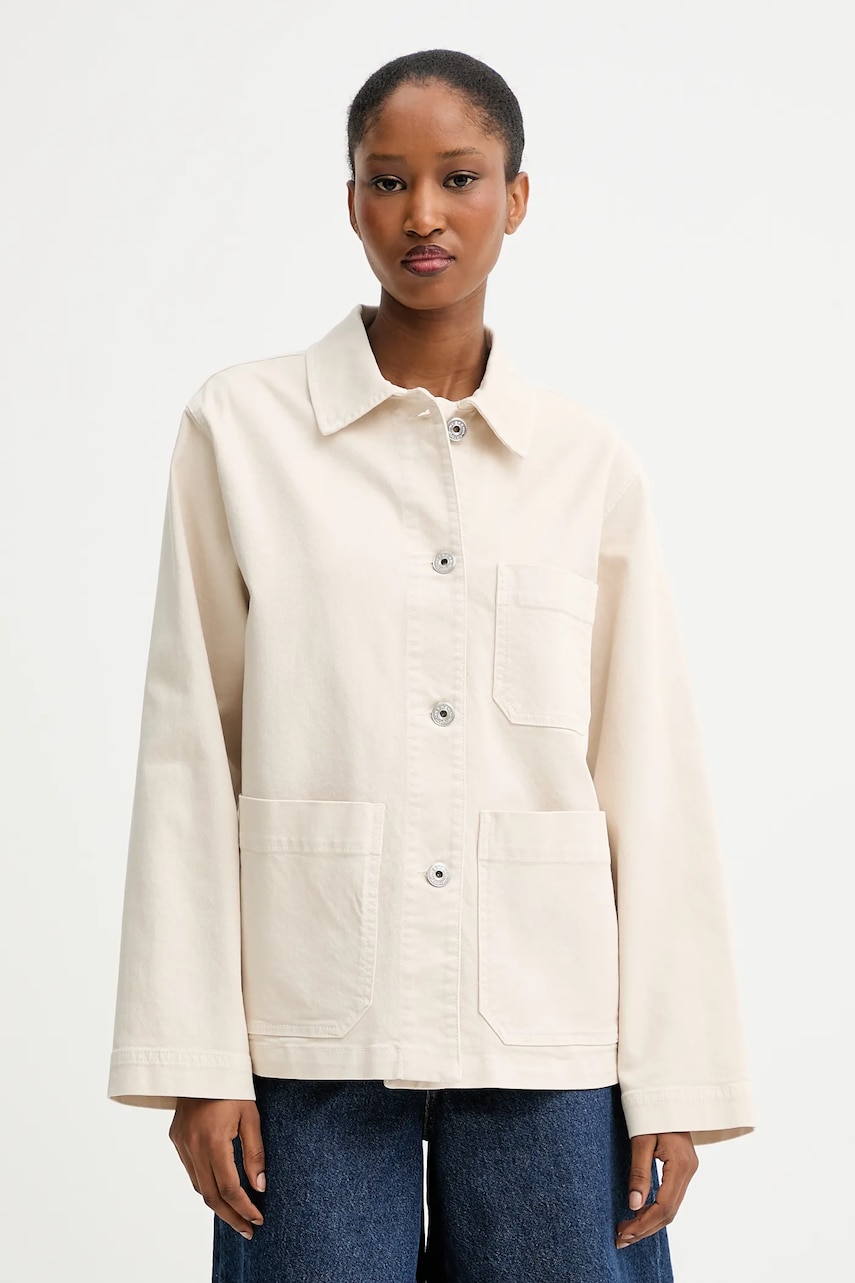 Weekend Max Mara geacă CLASSE culoarea bej, de tranziție, 2525046071600