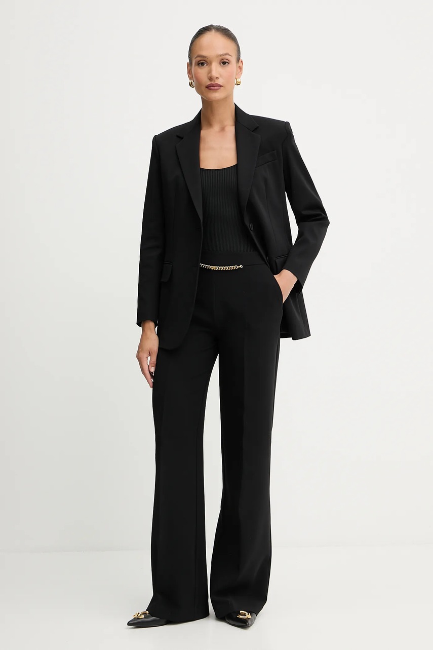 Пиджак Weekend Max Mara MESSINA цвет чёрный однобортный однотонный 2525916041600