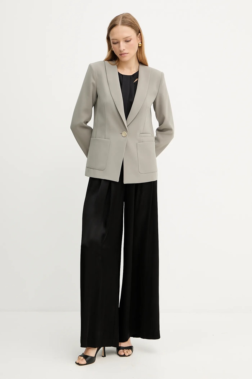 Пиджак Armani Exchange цвет зелёный двубортный однотонный XW001277 AF16148