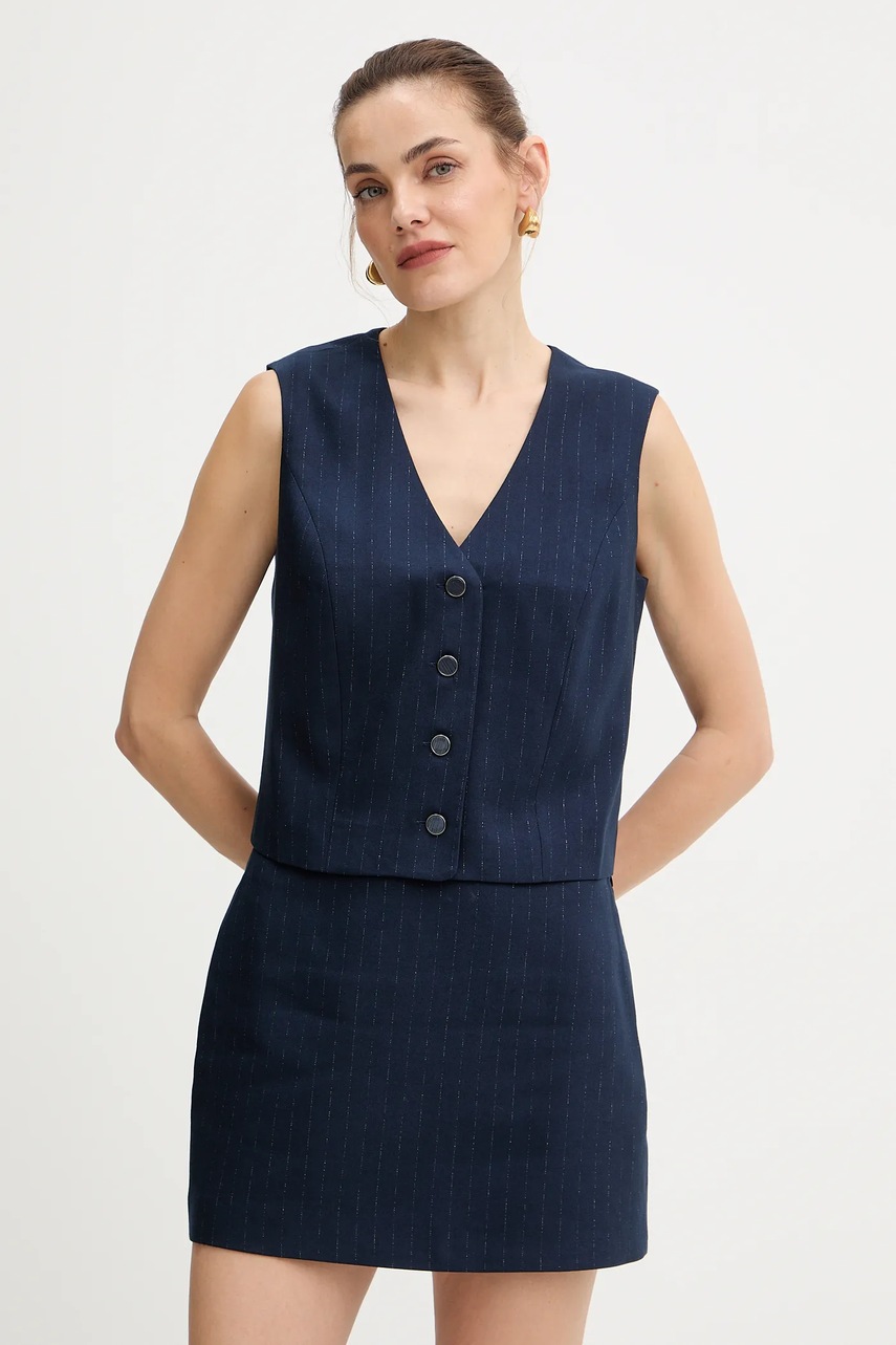 

Елек Guess ZANITA в тъмносиньо с едно копче W5BH52 W2422, Тъмносин