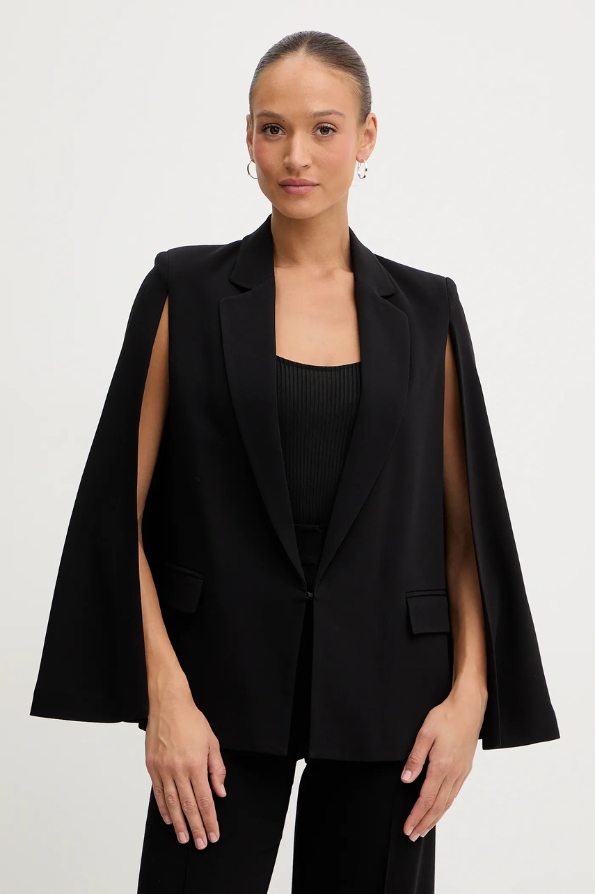 Levně Sako Twinset černá barva, 252TT2400