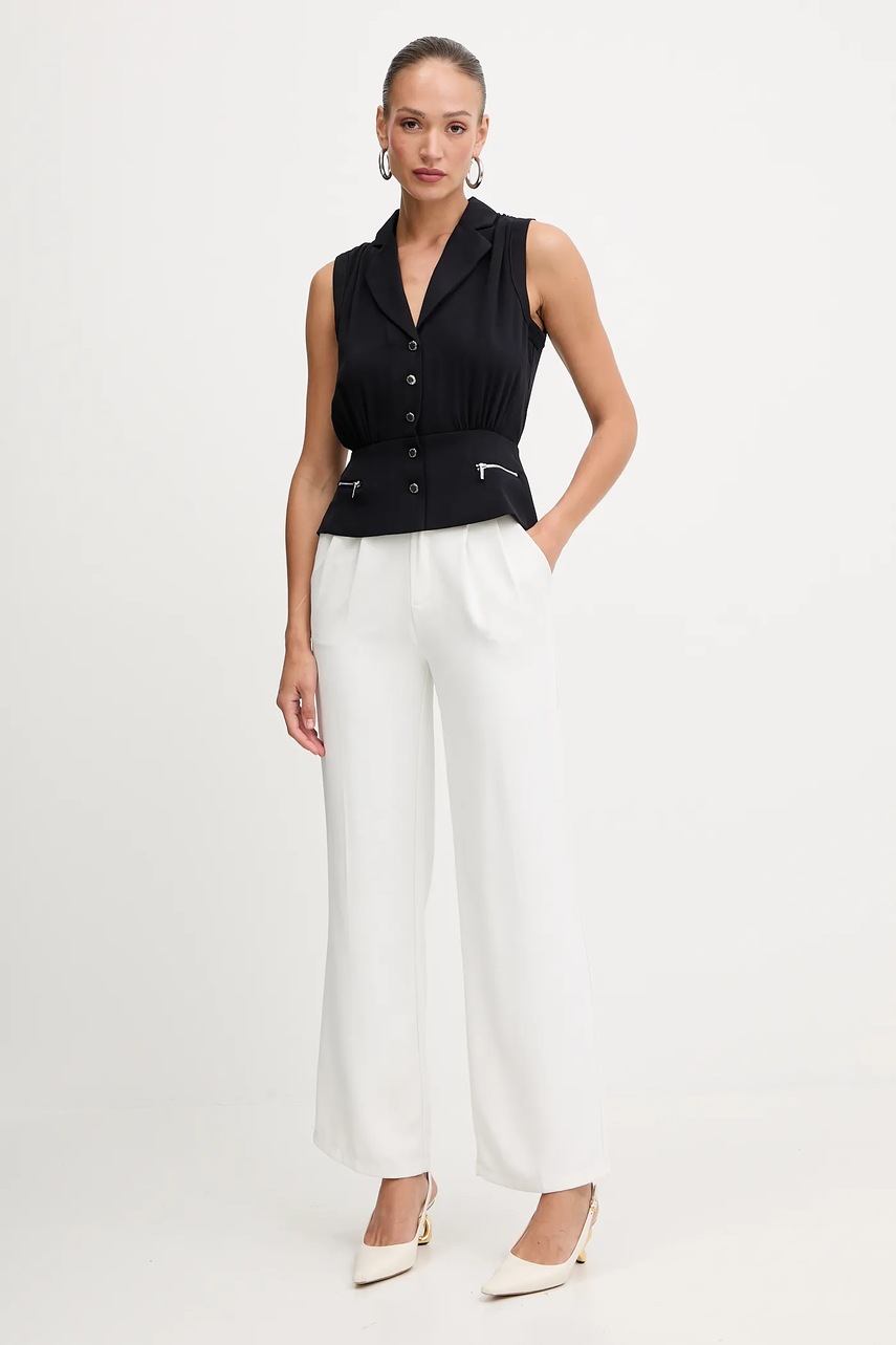 Безрукавка Morgan цвет синий однобортная COZIP