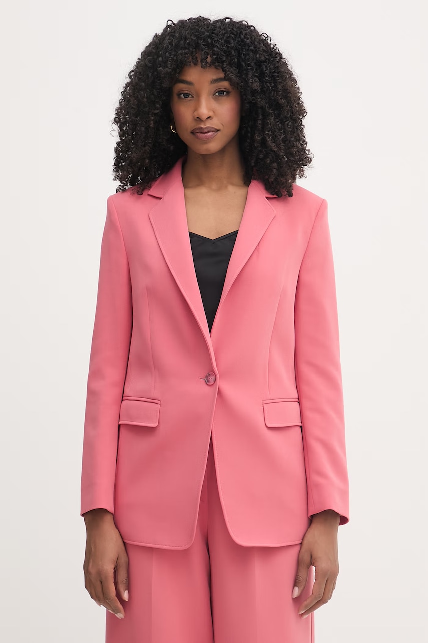 BOSS Orange sacou cu un singur rând de nasturi pentru femei C_Jabla3