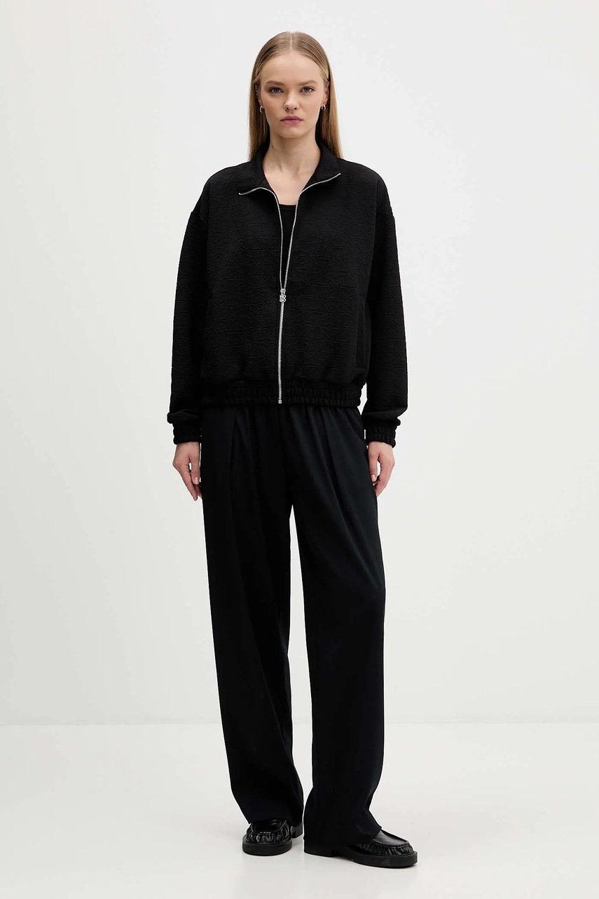 Кофта HUGO цвет чёрный однотонная 50546624