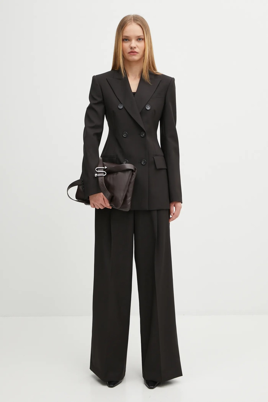 Sportmax marynarka wełniana ADAMO (zdjęcie 8)