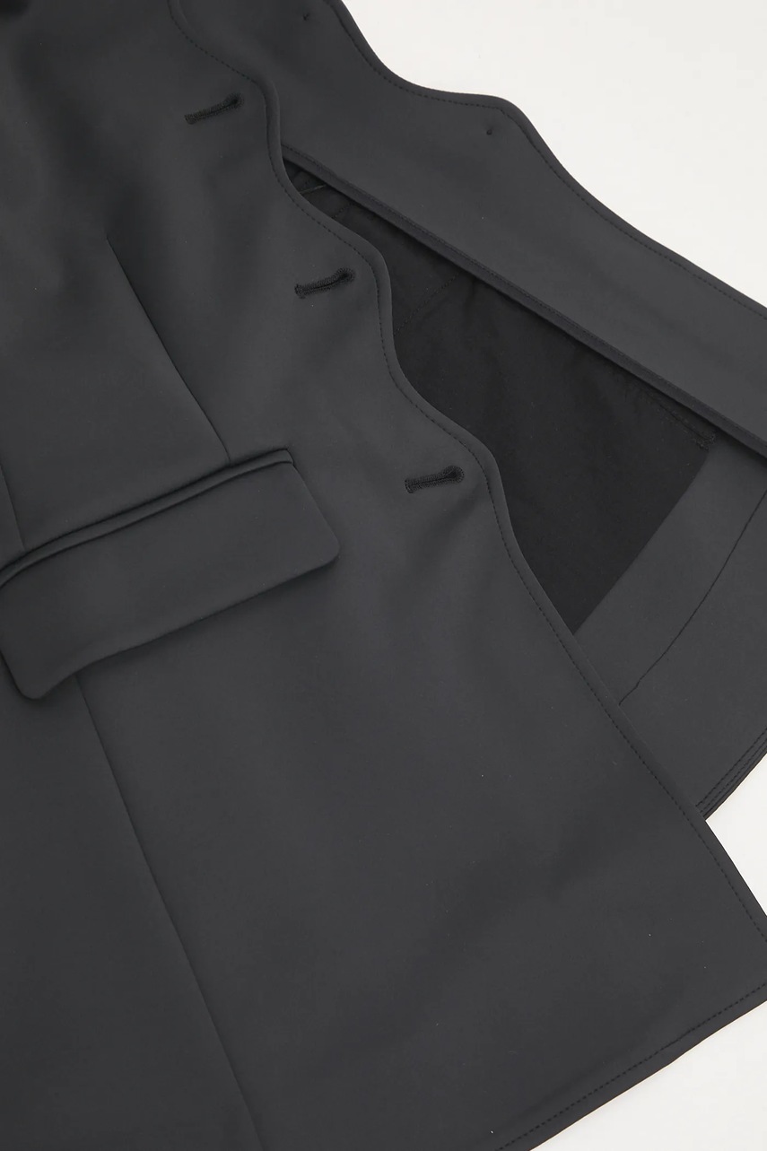 GANNI marynarka Scuba Neoprene (zdjęcie 5)