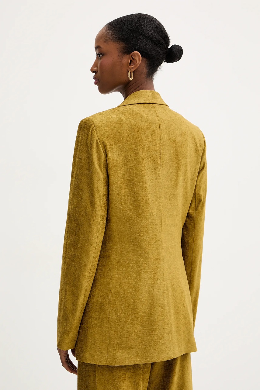 Σακάκι Haveone χρώμα: πράσινο, JCB-P002 φωτογραφία