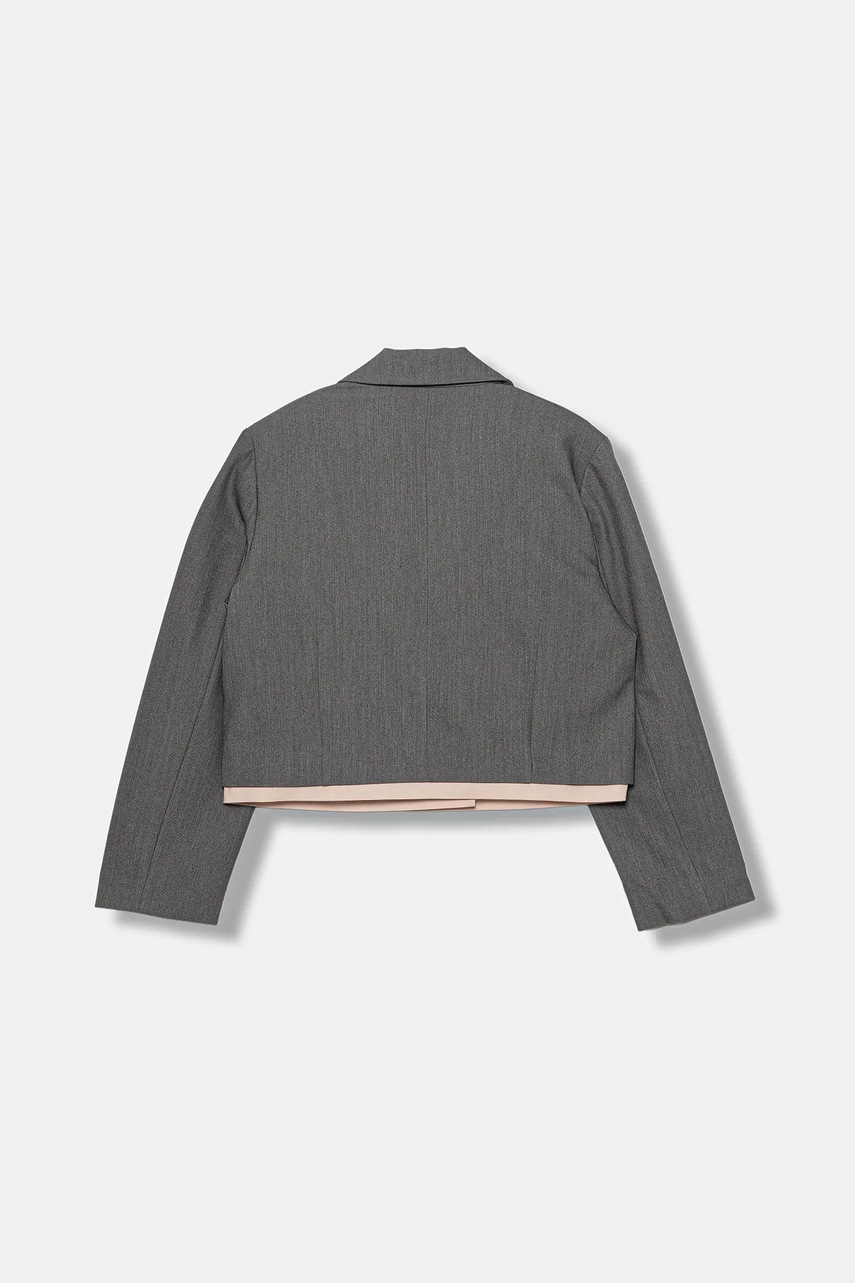 Детский пиджак United Colors of Benetton цвет серый 20ZBCW00M