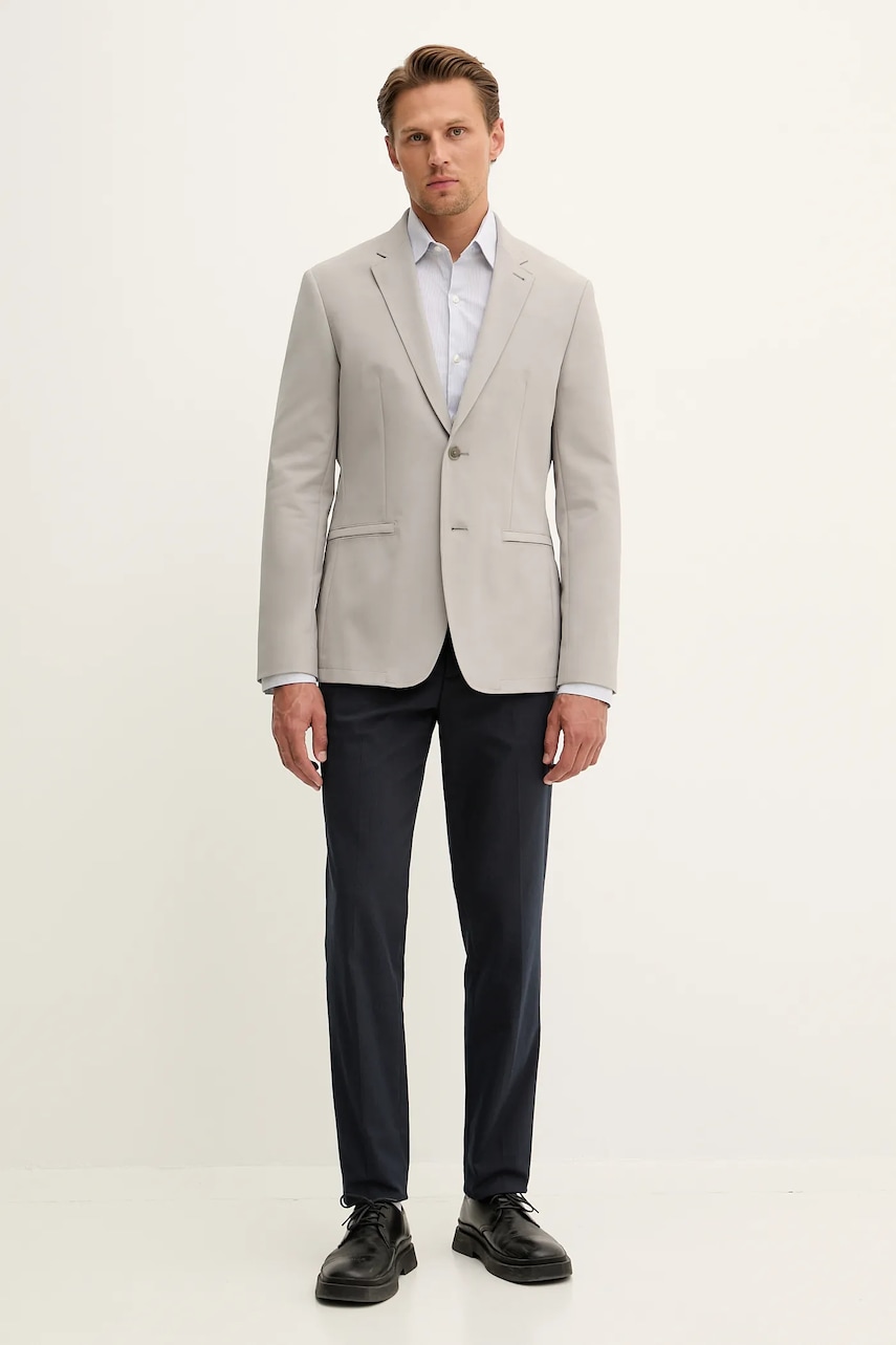 Пиджак Calvin Klein цвет серый LV04LC418G Пиджак Calvin Klein цвет серый LV04LC418G