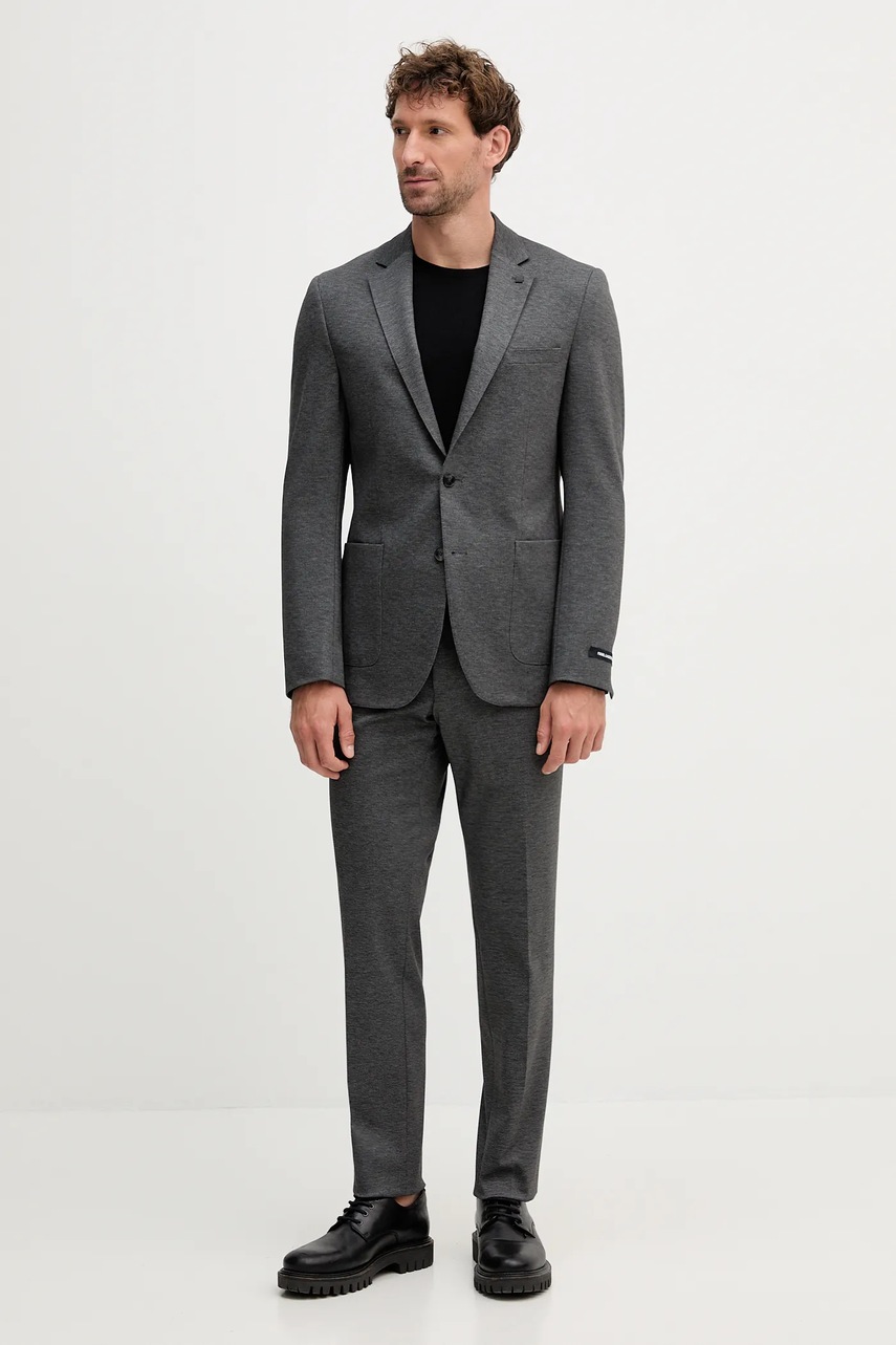 Пиджак Karl Lagerfeld цвет серый 553590.505710