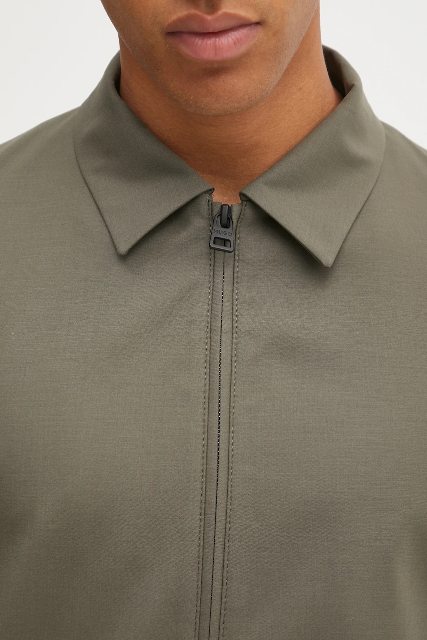 Vlněná bunda HUGO Hellys241F1X (obrázek 5)