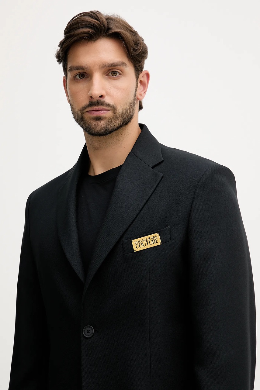 Sako s přídavkem vlny Versace Jeans Couture (obrázek 4)